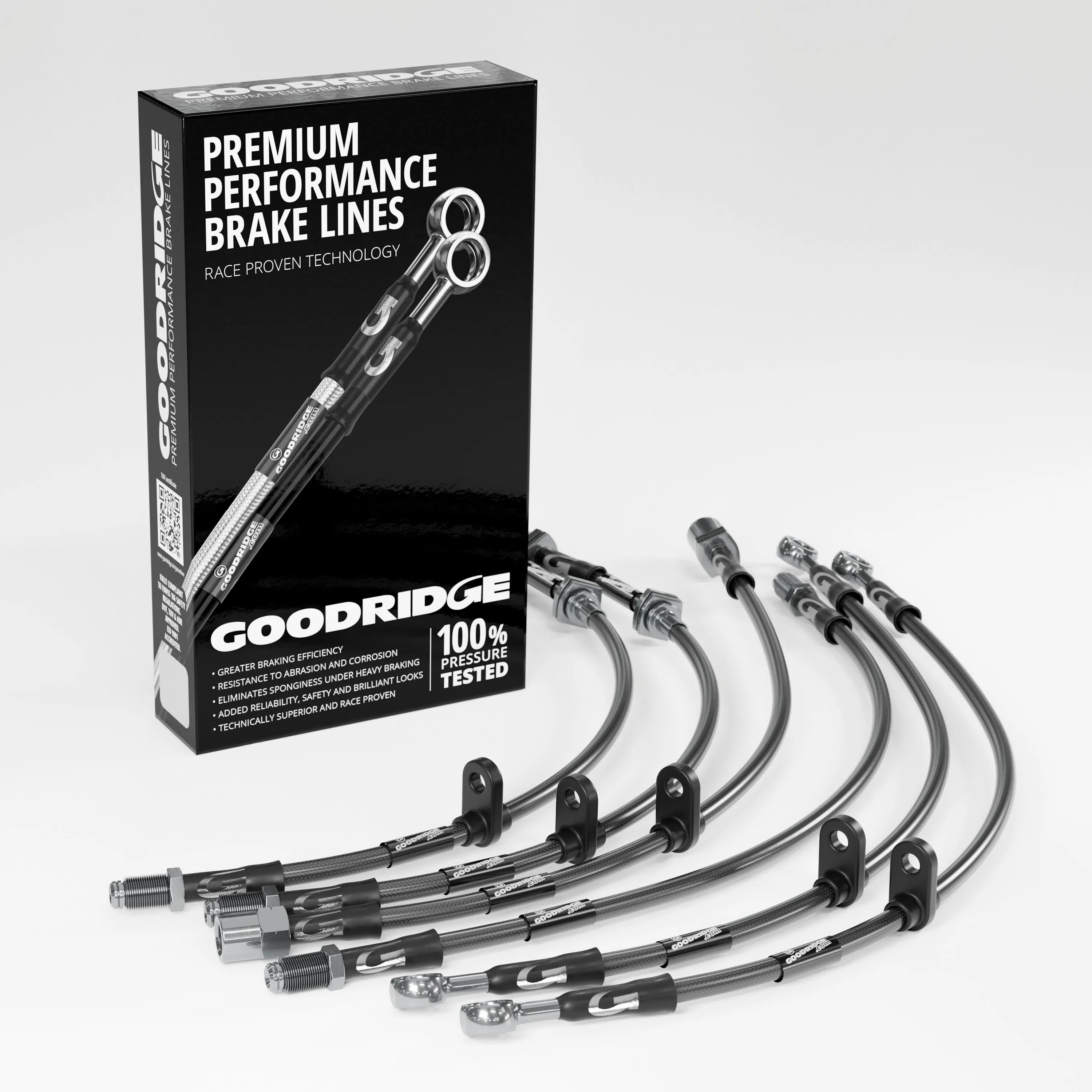 BRAKE HOSE KIT FOR VAUXHALL ASTRA MK4 CONVERTIBLE 'G' 2.0 TURBO REAR DISC 2002-2006
