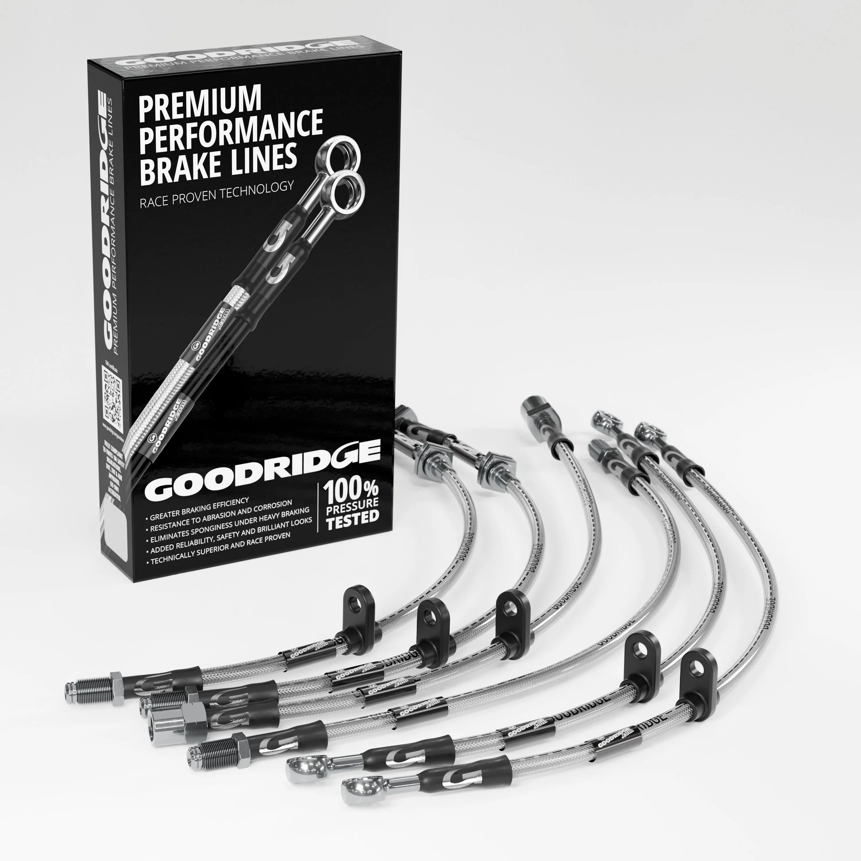 BRAKE HOSE KIT FOR VAUXHALL ASTRA MK4 CONVERTIBLE 'G' 2.0 TURBO REAR DISC 2002-2006
