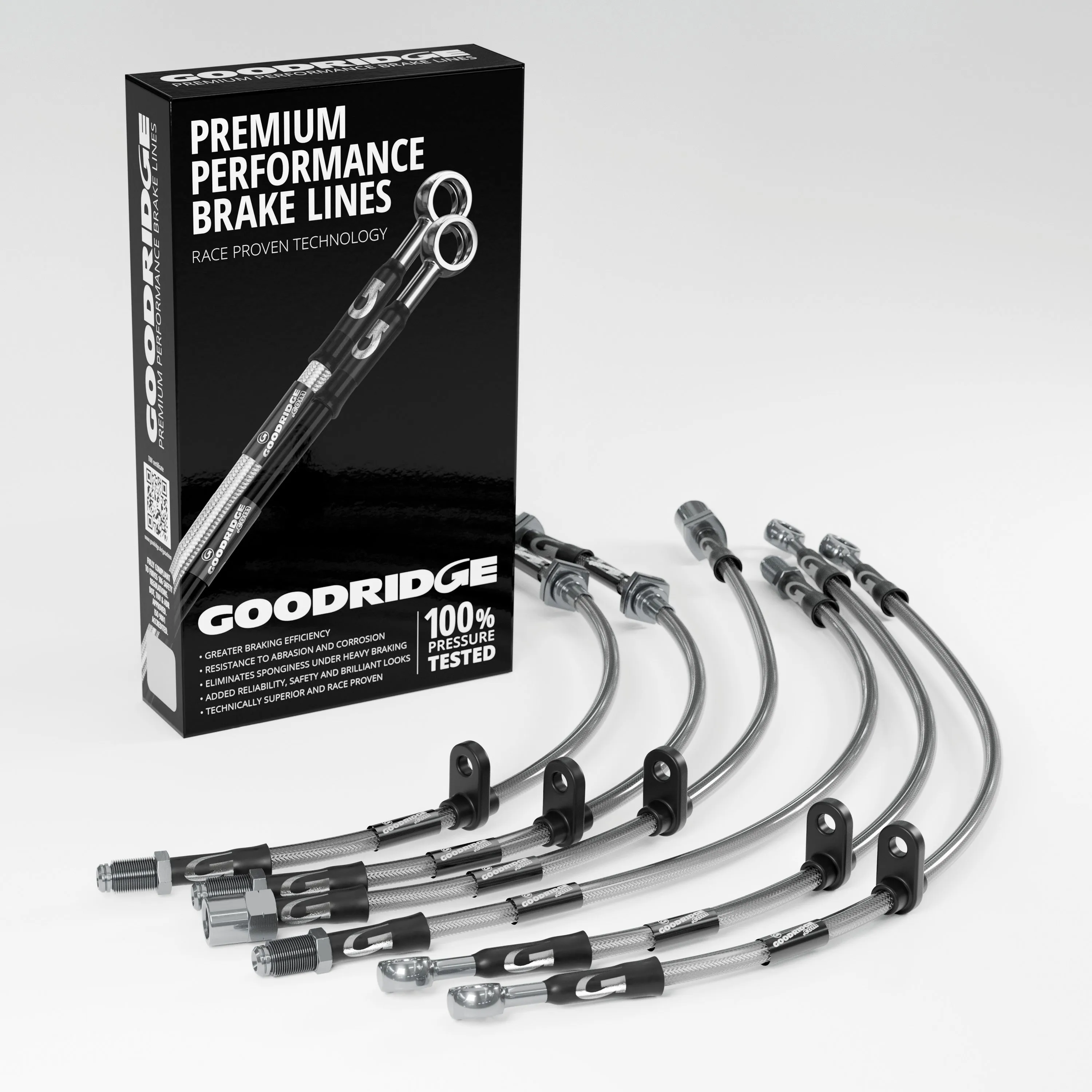 BRAKE HOSE KIT FOR VAUXHALL ASTRA MK4 CONVERTIBLE 'G' 2.0 TURBO REAR DISC 2002-2006