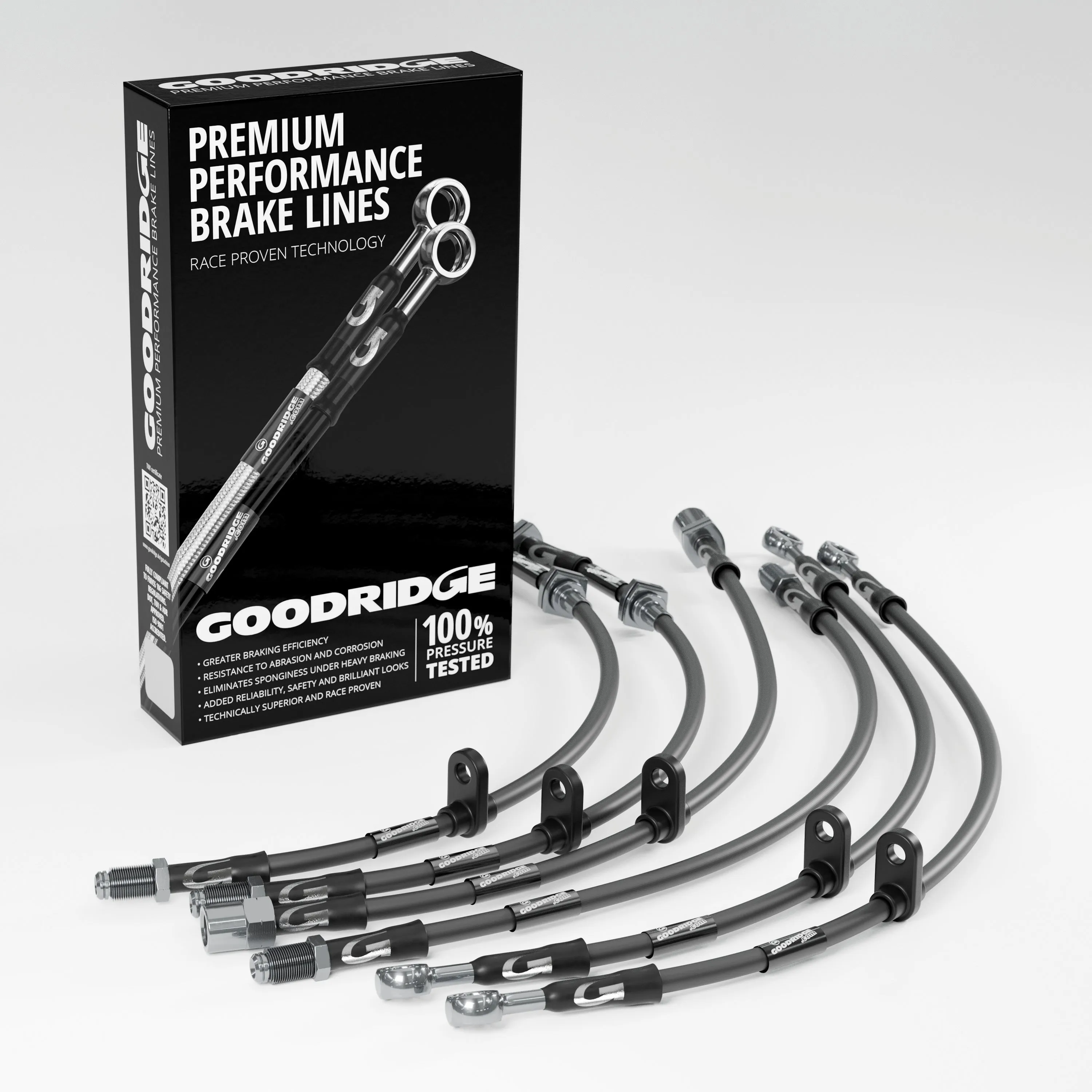 BRAKE HOSE KIT FOR VAUXHALL ASTRA MK4 CONVERTIBLE 'G' 2.0 TURBO REAR DISC 2002-2006