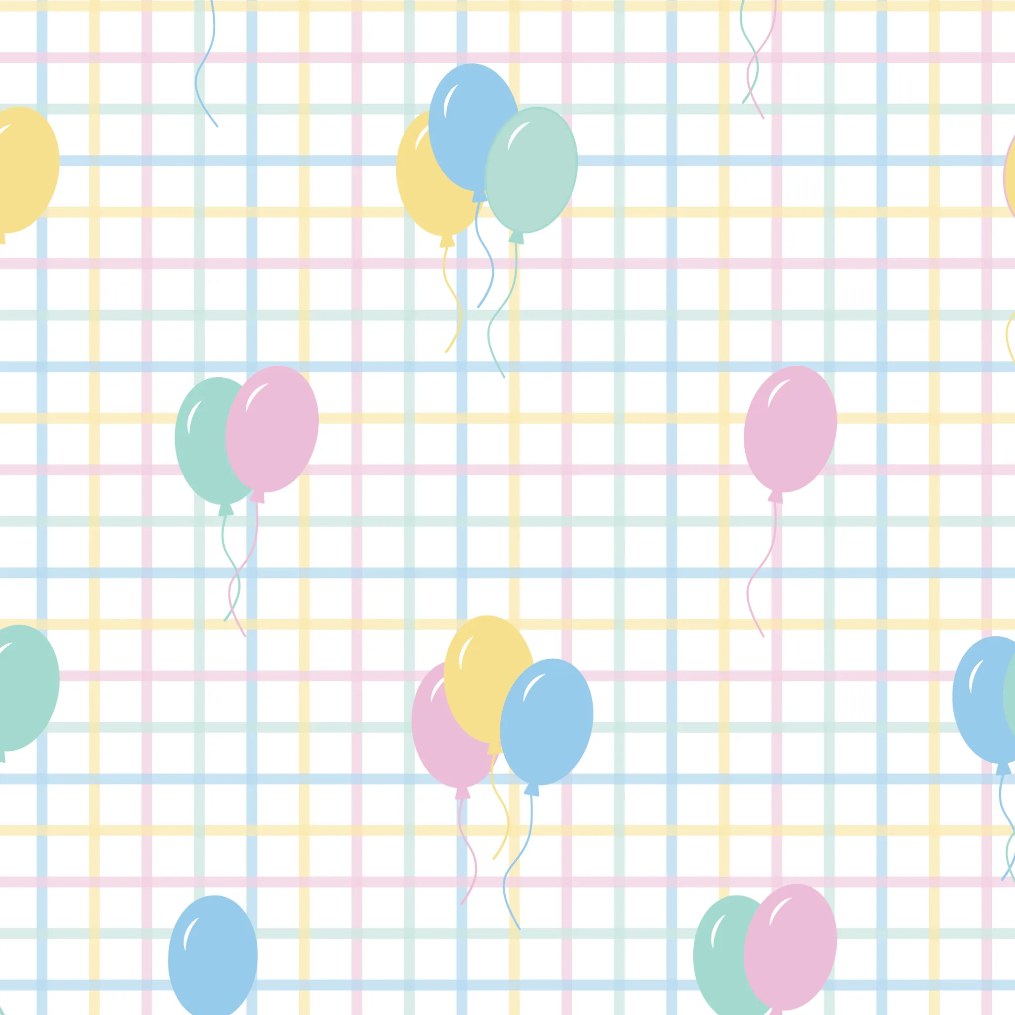 Breccan Dress - Party Time Balloon Plaid