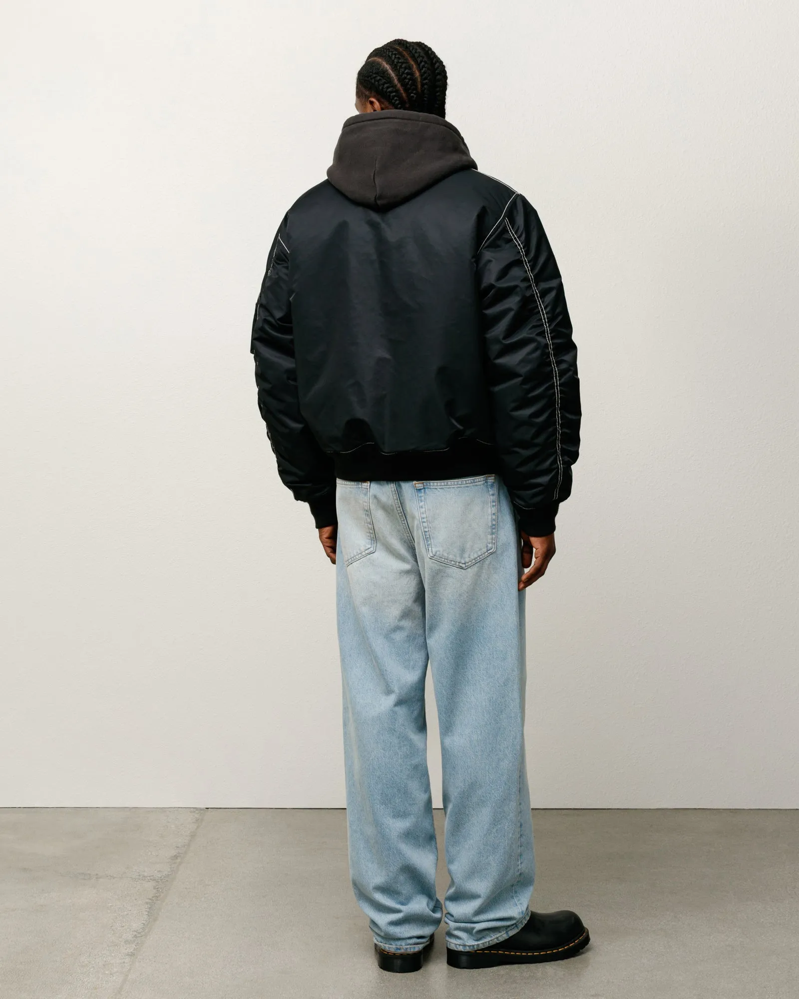 BUILT REVERSIBLE BOMBER JACKET