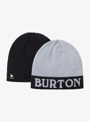Burton Kids Billboard Reversible Beanie - True Black / Sharkskin