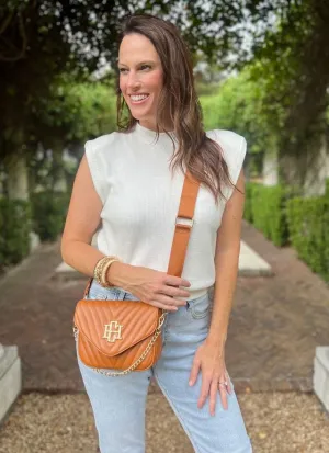Caroline Hill Angela Crossbody n Camel