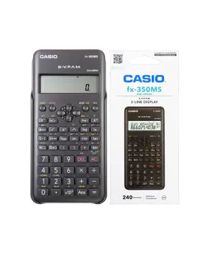 Casio Scientific Calculator FX-350MS 2nd Edition