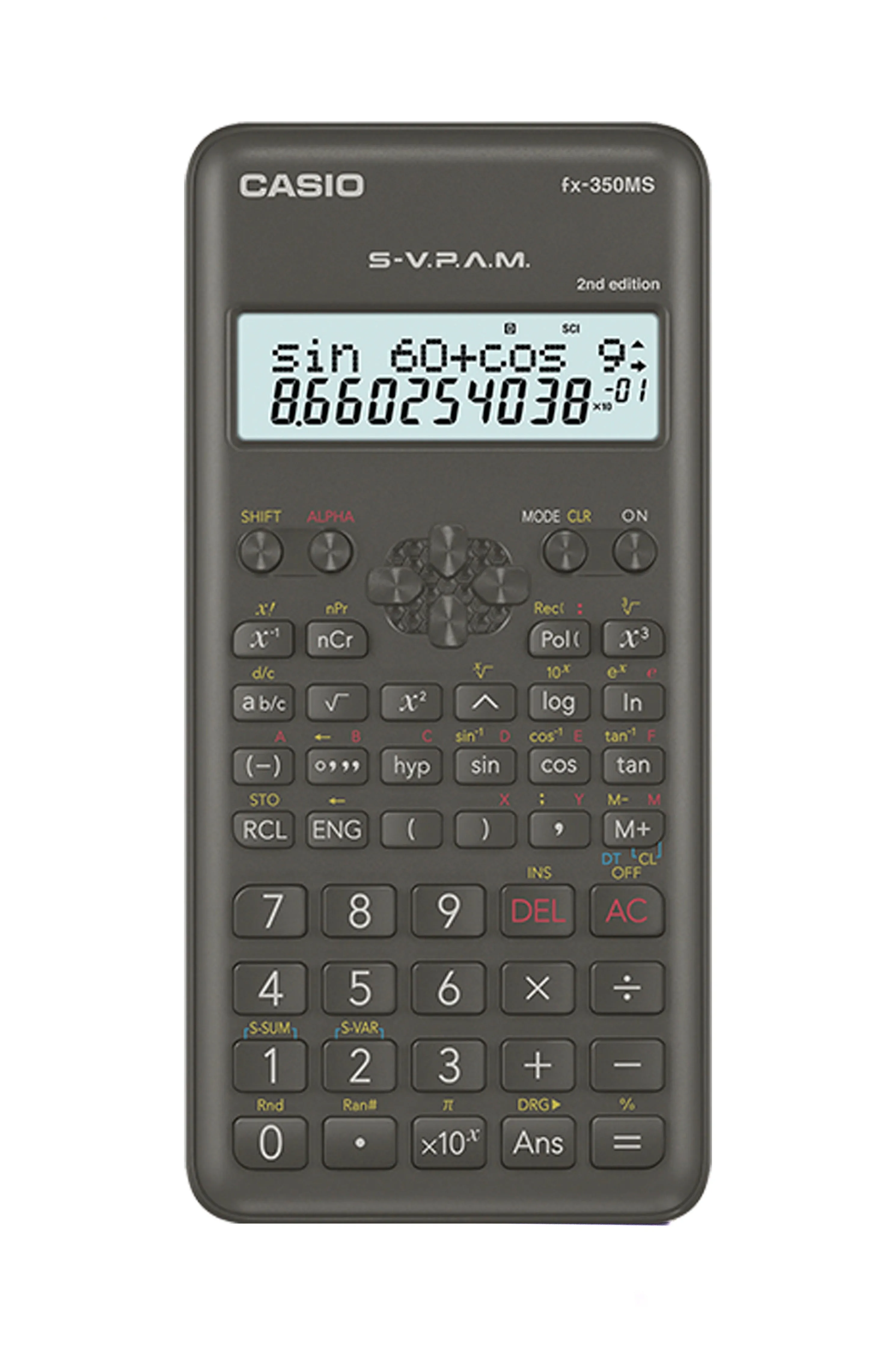 Casio Scientific Calculator FX-350MS 2nd Edition