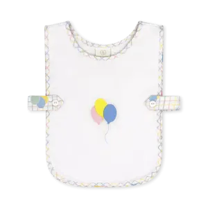 Celebration Bib - Party Time Balloon Plaid