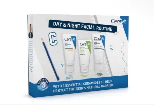 Cerave  - Day & Night Facial Routine Gift Set