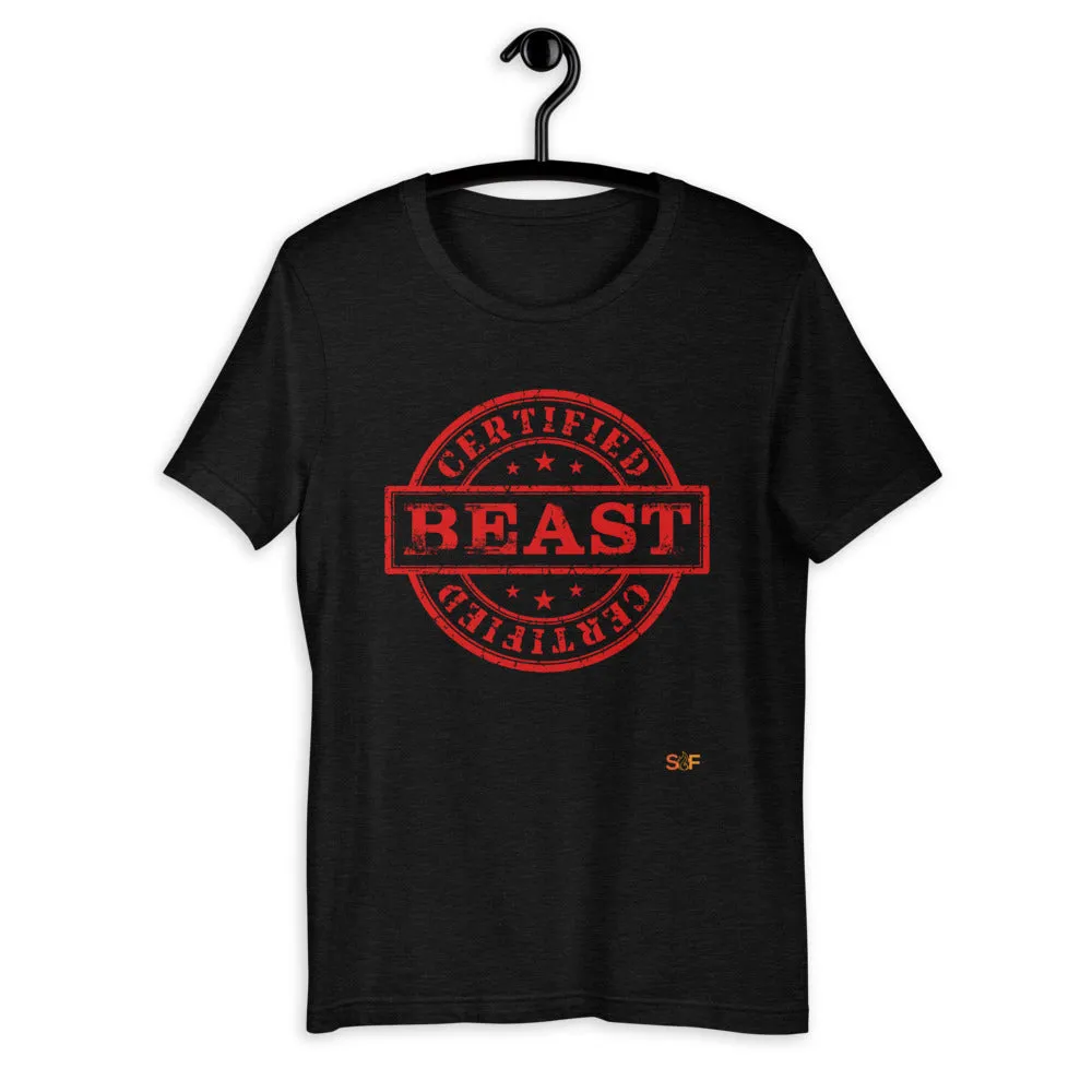 Certified BEAST Short-Sleeve Unisex T-Shirt