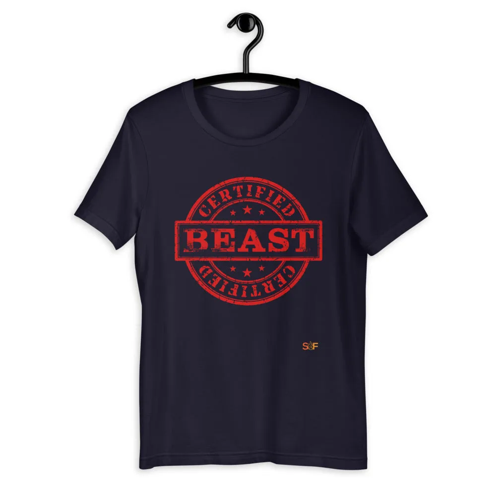 Certified BEAST Short-Sleeve Unisex T-Shirt