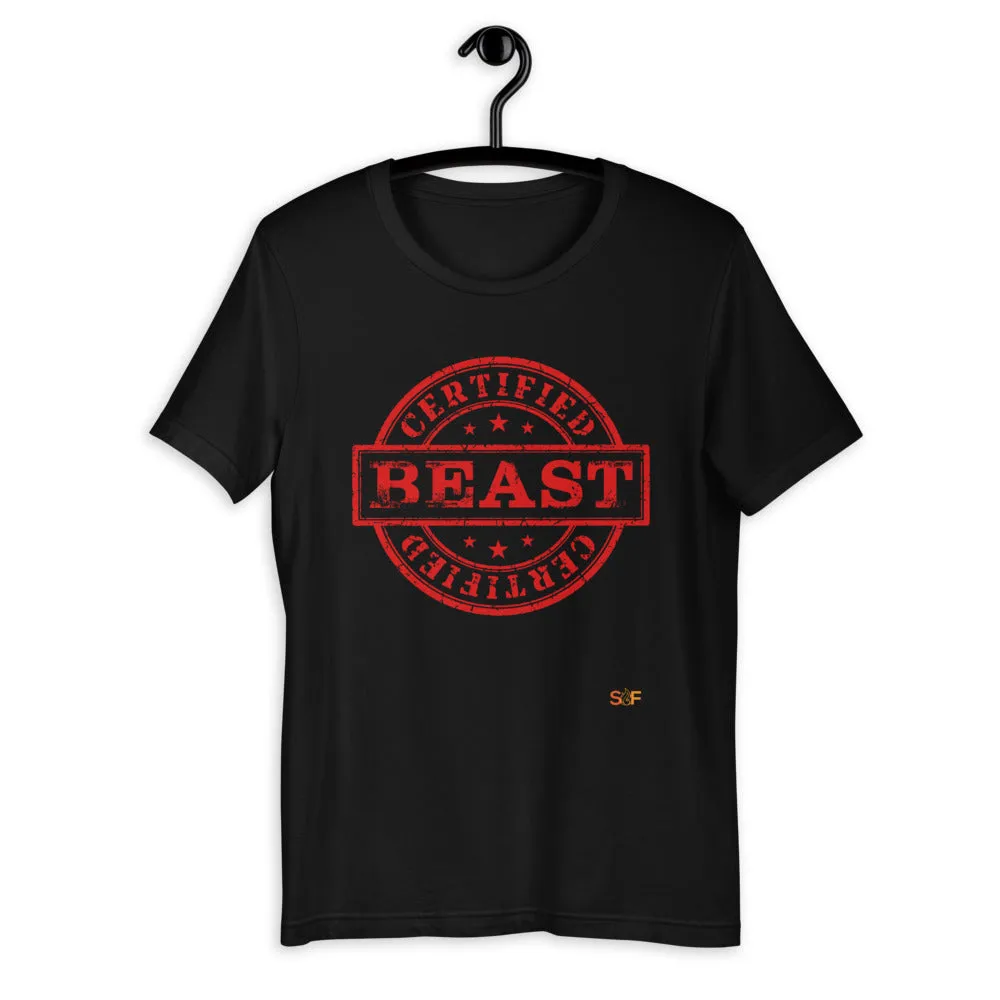 Certified BEAST Short-Sleeve Unisex T-Shirt