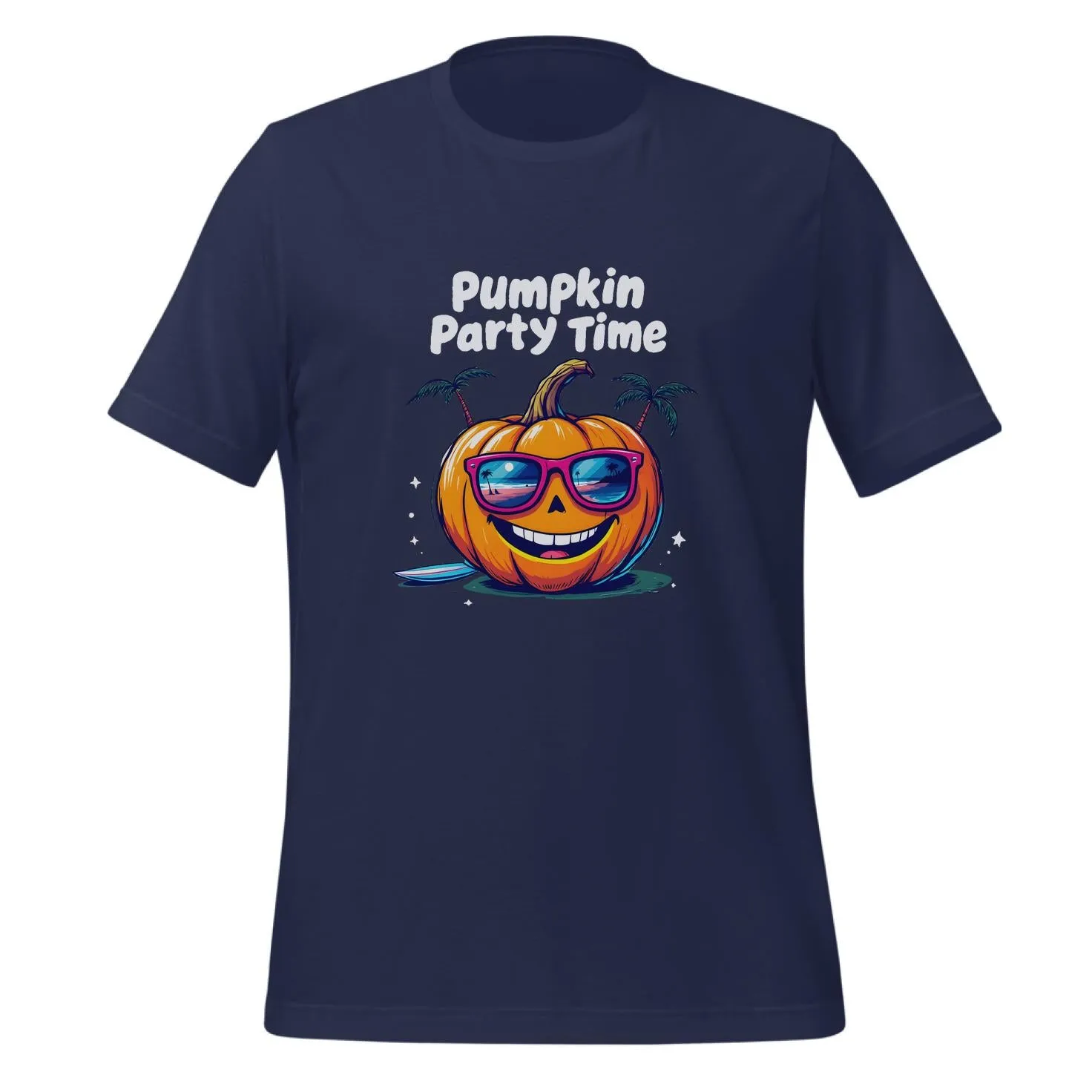 Cheerful Pumpkin Party Design | Classic T-Shirt (Unisex)
