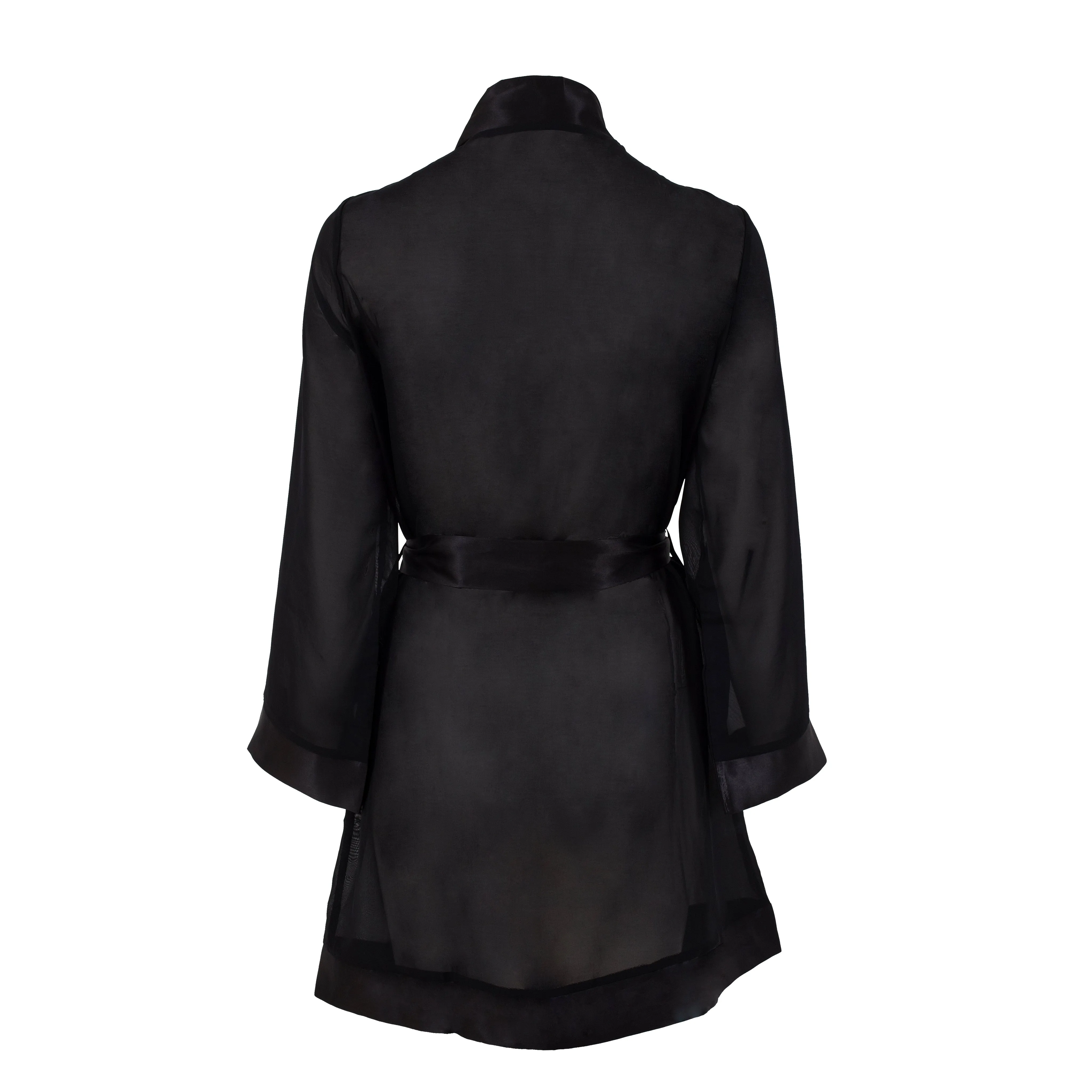 Chiffon Kimono Black