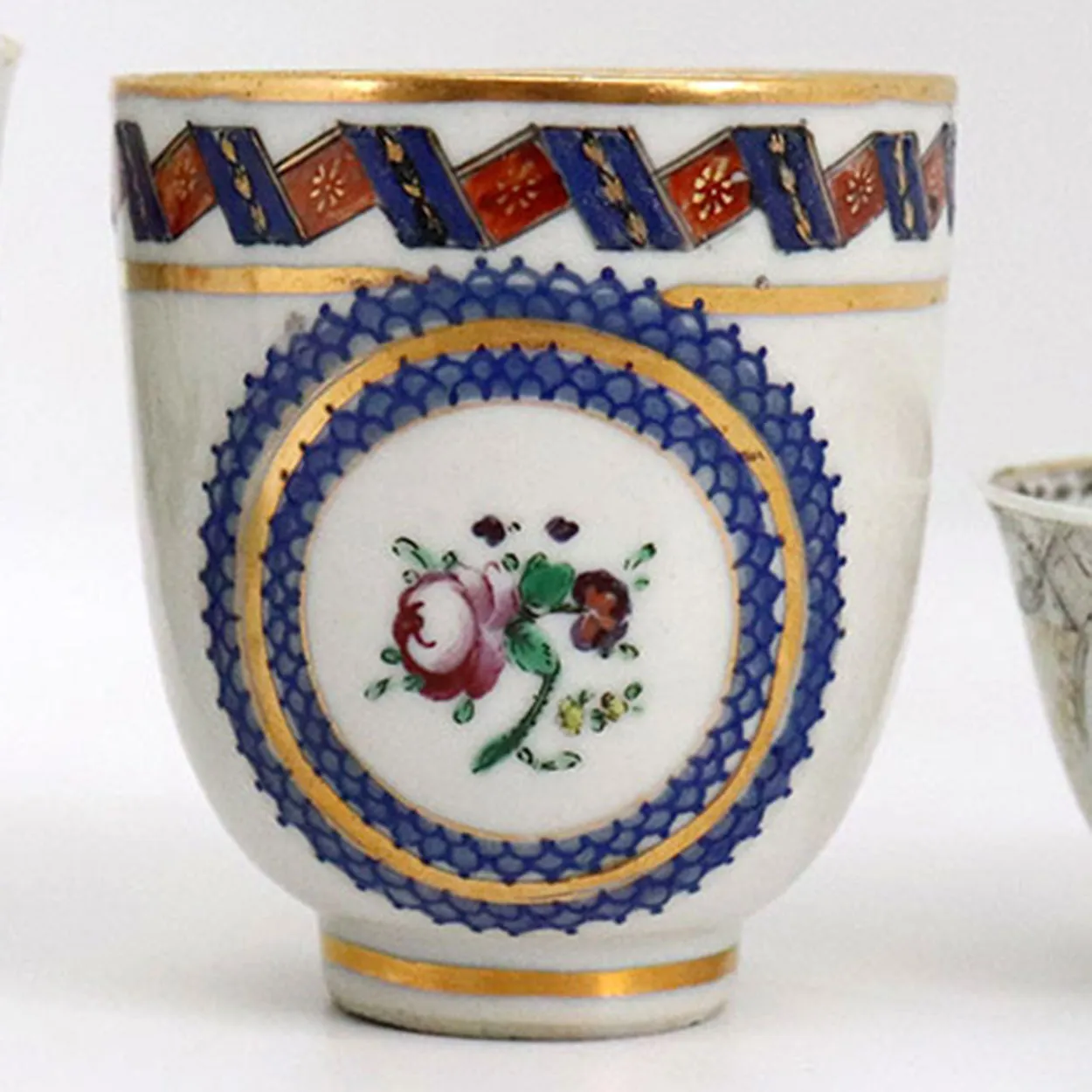 Chinese Export Qianlong Porcelain Tea or Coffee Cup for the Persian Market