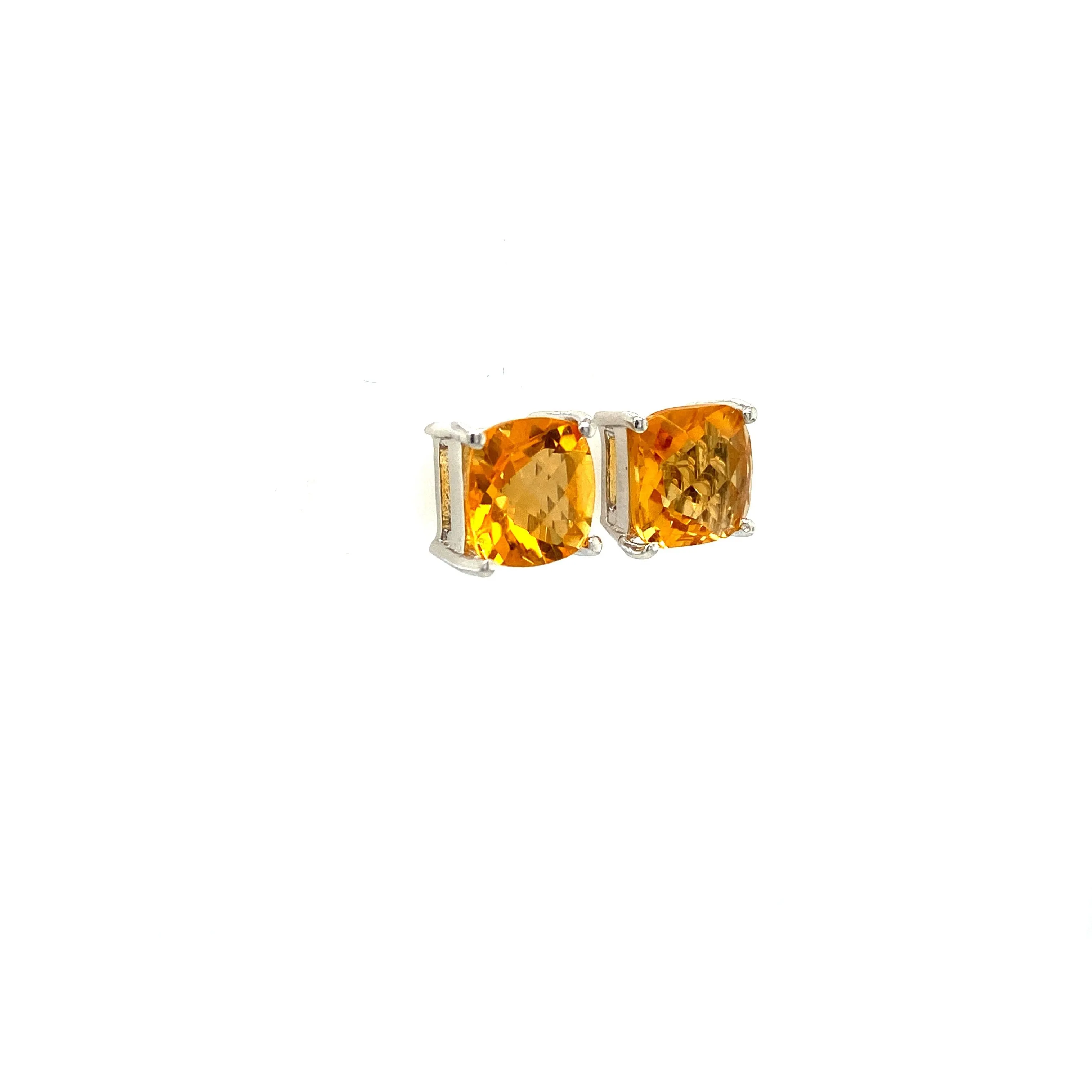 Citrine Earring in .925 Sterling Silver - KST 56215