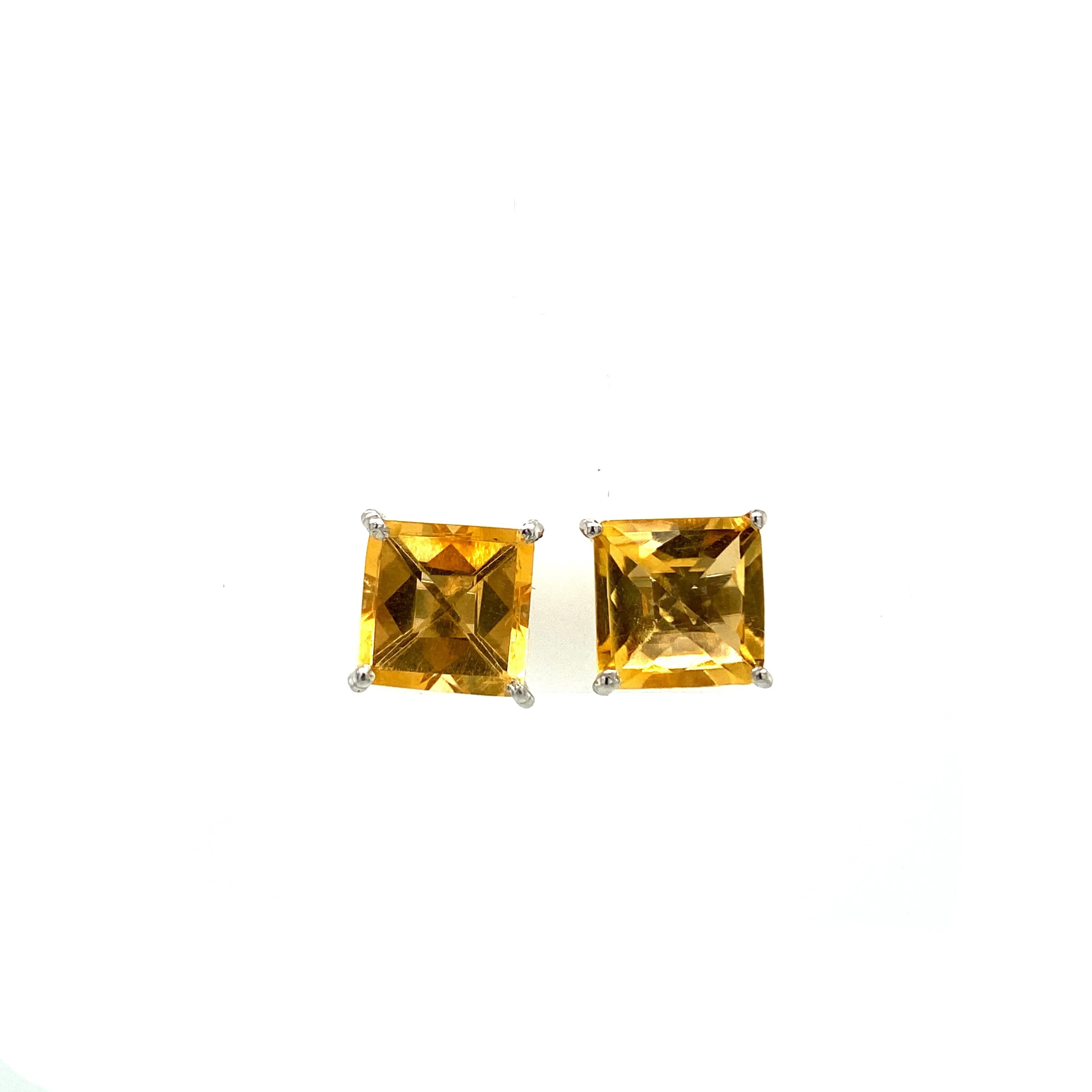 Citrine Earring in .925 Sterling Silver - KST 57970