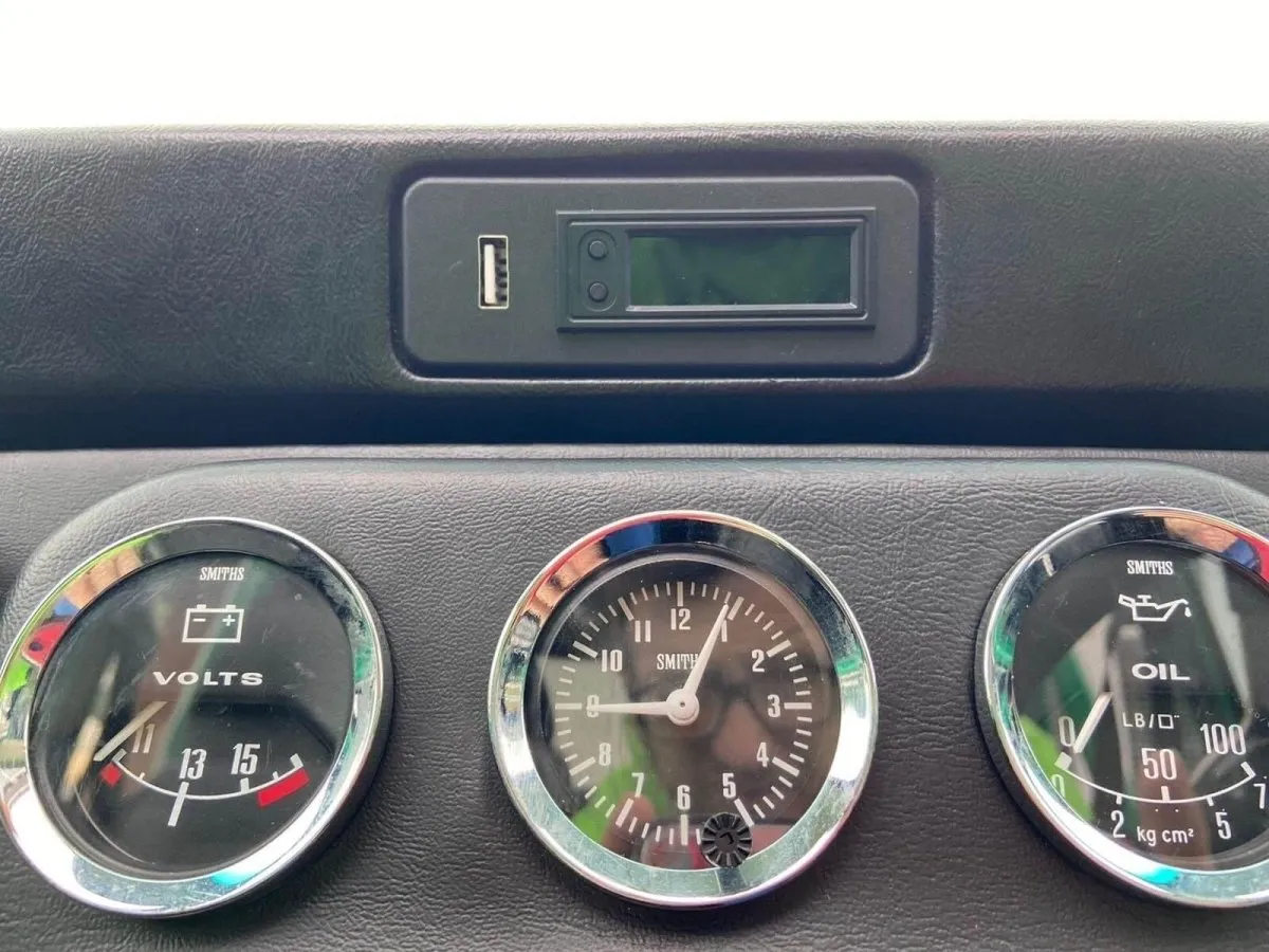 Classic Mini Ashtray Clock Insert