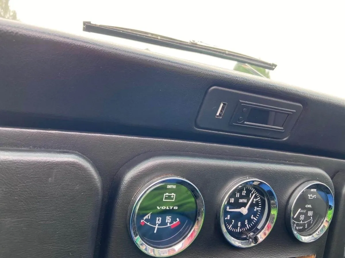 Classic Mini Ashtray Clock Insert