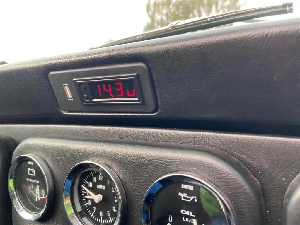 Classic Mini Ashtray Clock Insert