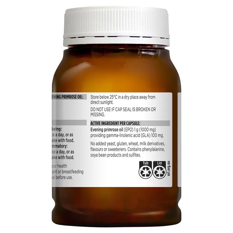 [CLEARANCE Expiry: 24/03/2025] Blackmores Evening Primrose Oil 190 Capsules