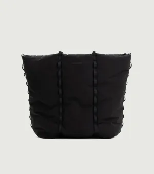 Cloud Tote Black Tech Sateen