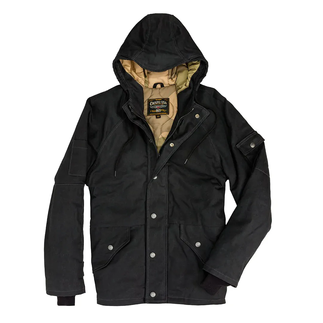 Cockpit USA Herringbone Waxed Parka