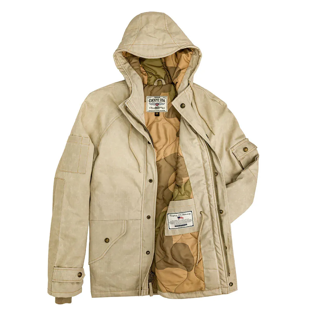 Cockpit USA Herringbone Waxed Parka
