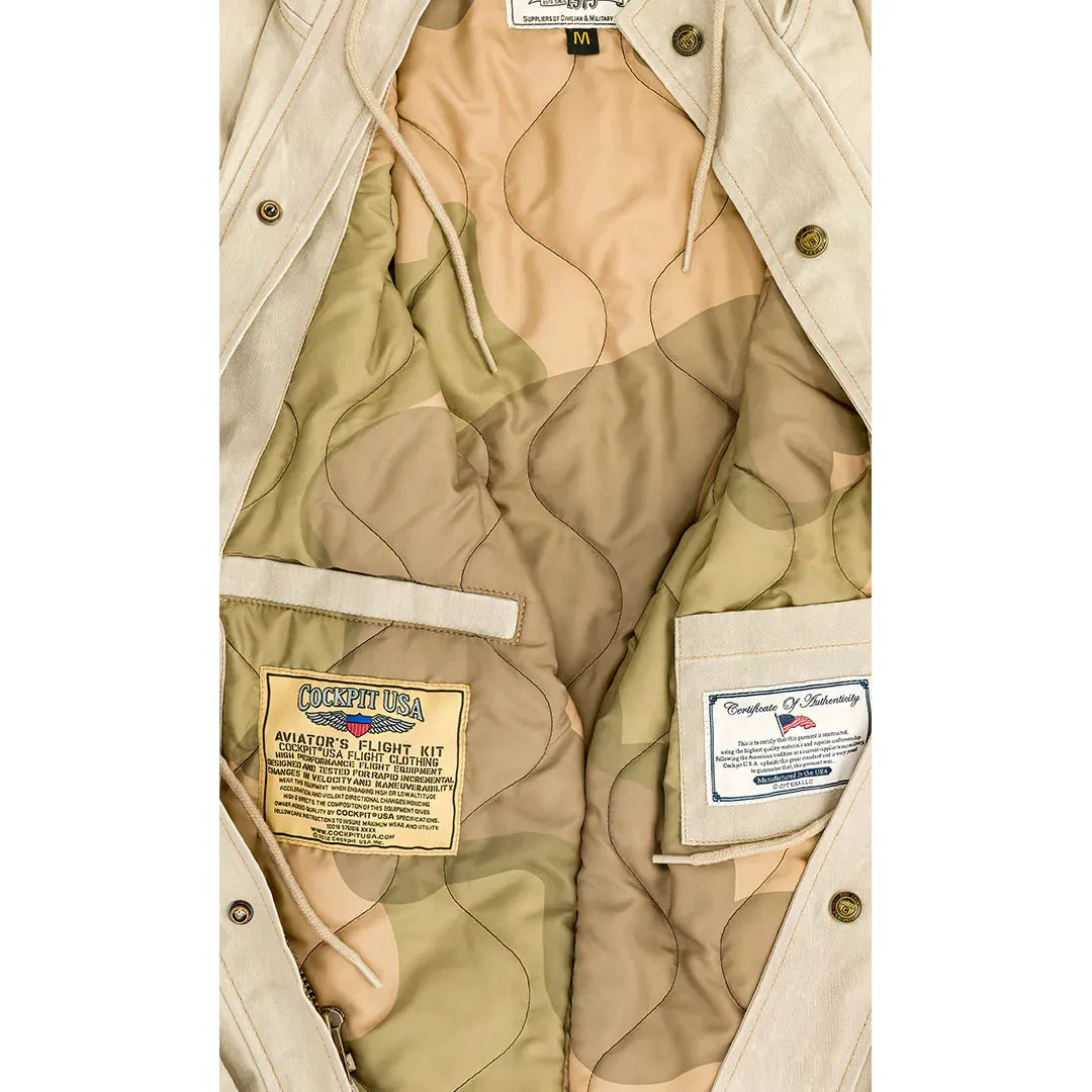 Cockpit USA Herringbone Waxed Parka