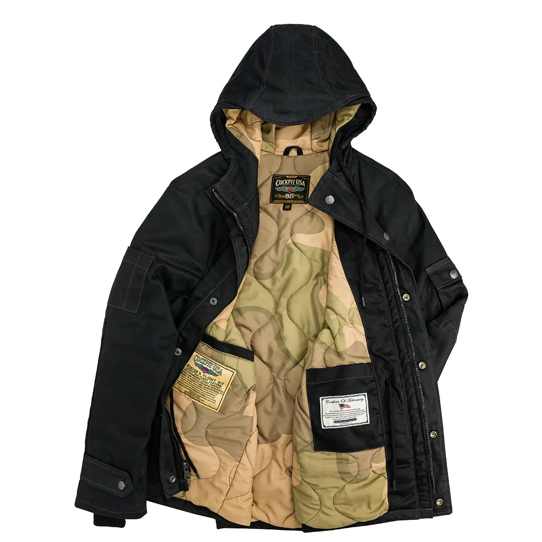 Cockpit USA Herringbone Waxed Parka