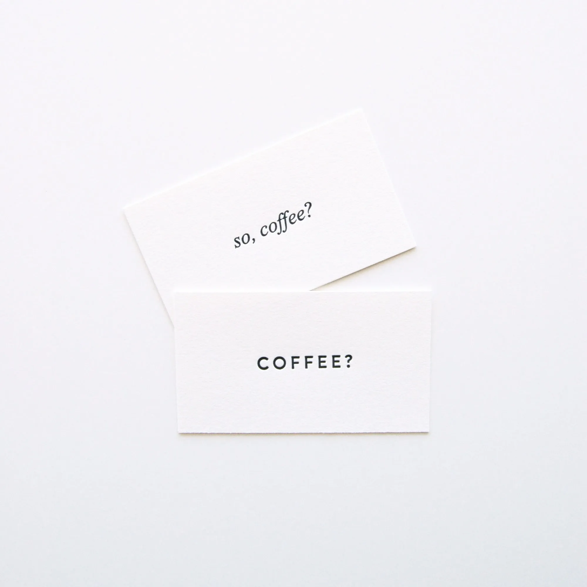 Coffee Date Cards