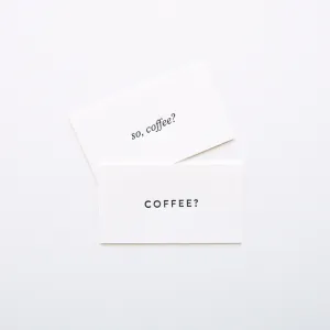 Coffee Date Cards