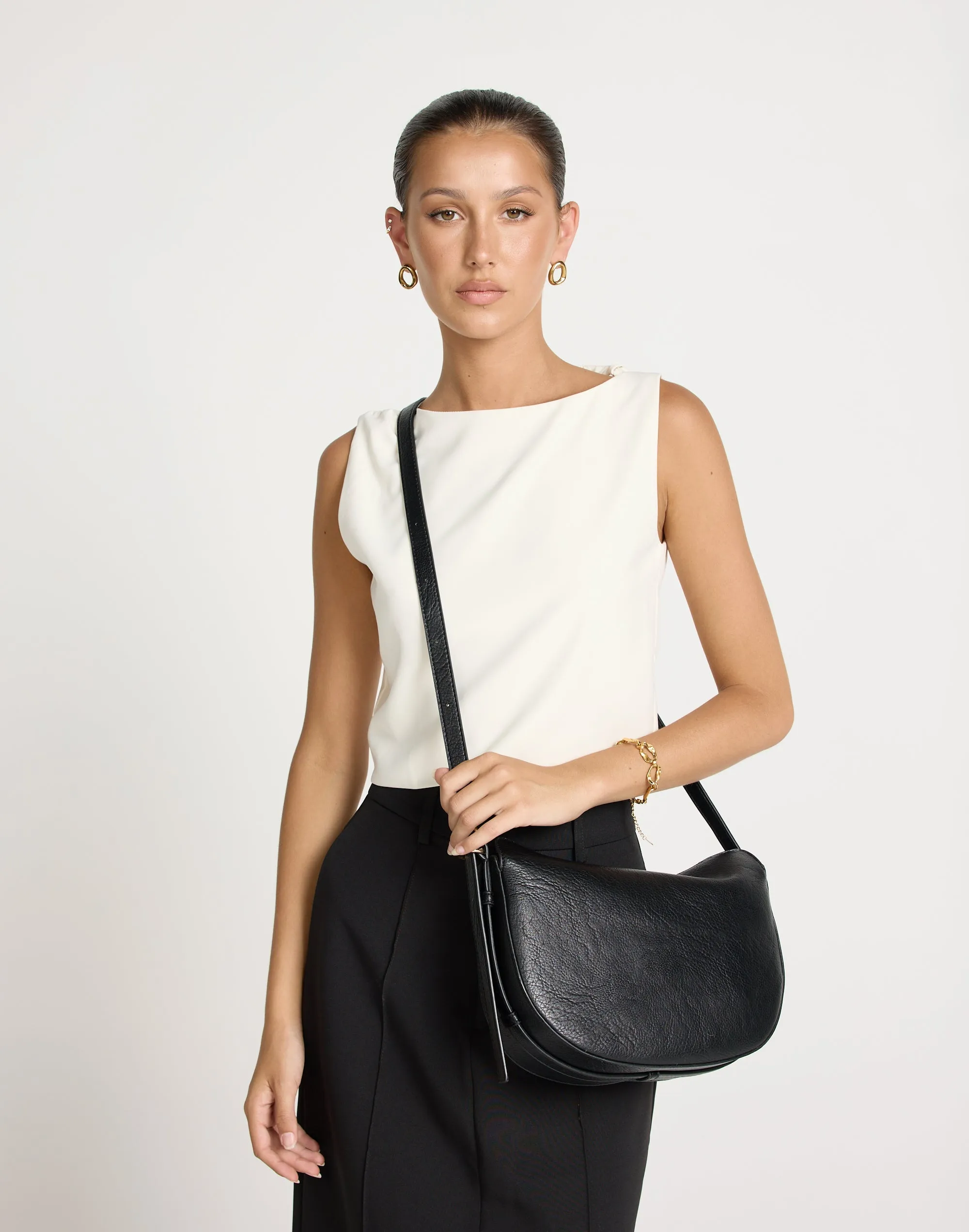 Collins Crossbody Bag (Black) - By Billini
