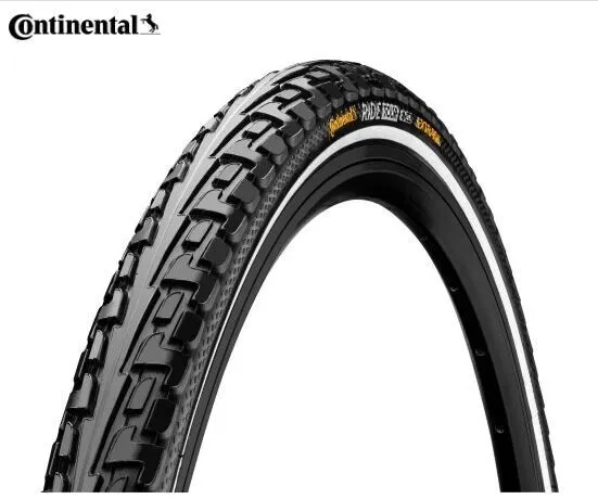 Continental 700 x 28c Ride Tour Reflective Tyre - Black