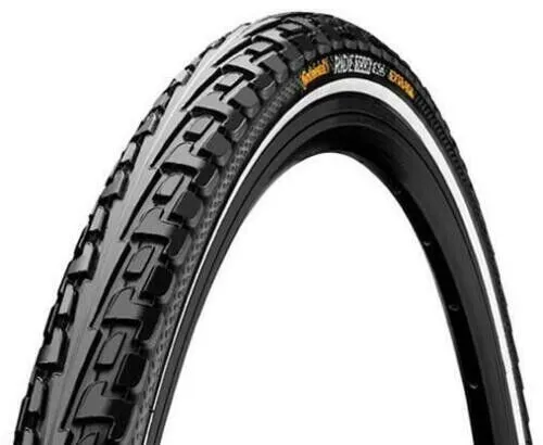 Continental 700 x 28c Ride Tour Reflective Tyre - Black