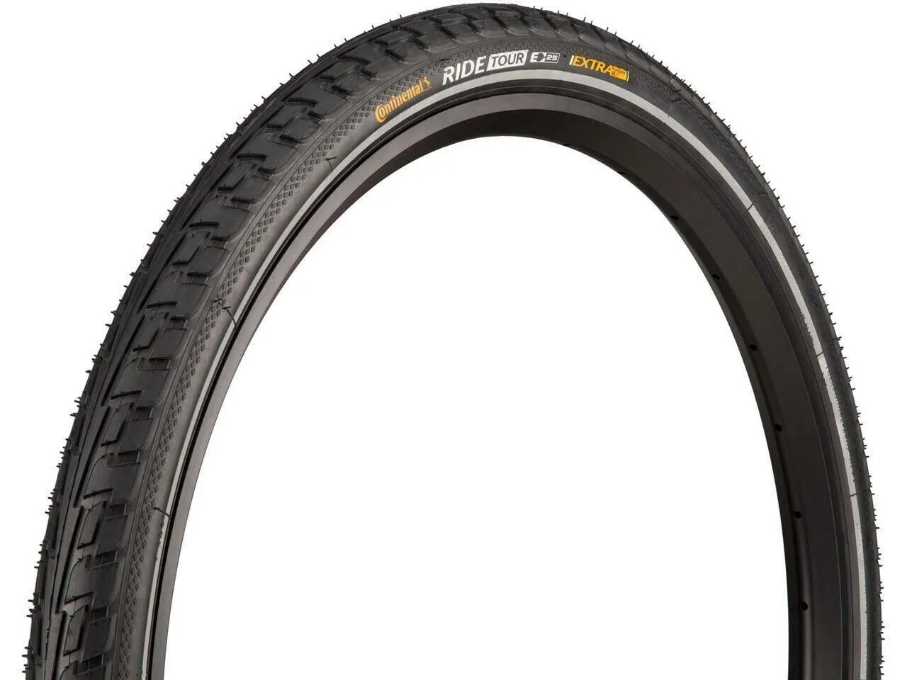Continental 700 x 28c Ride Tour Reflective Tyre - Black