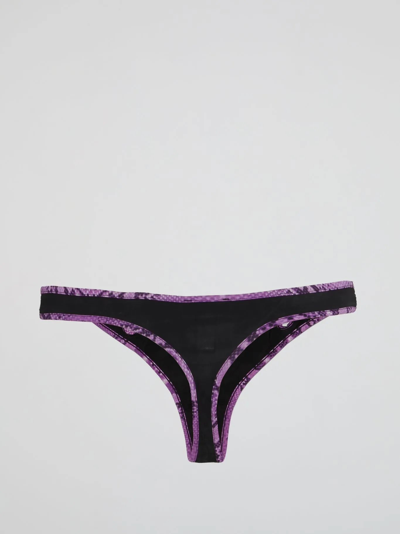 Contrast Trim Thong