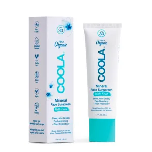 Coola Mineral Face Organic Matte Finish Sunscreen Lotion SPF 30