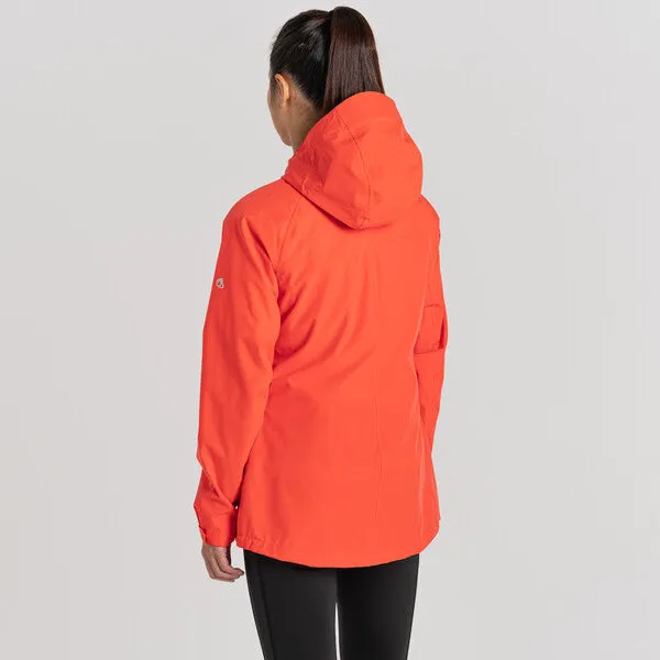 Craghoppers Women's Waterproof Caldbeck Jacket Pomegranate