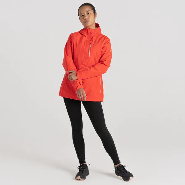 Craghoppers Women's Waterproof Caldbeck Jacket Pomegranate