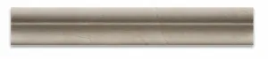 Crema Marfil Marble Polished 2 X 12 Crown Mercer Molding Trim - Lot of 50 Pcs.