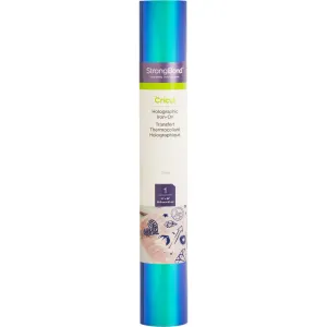 Cricut Holographic Iron-On Vinyl 12"X24" Roll Cobalt