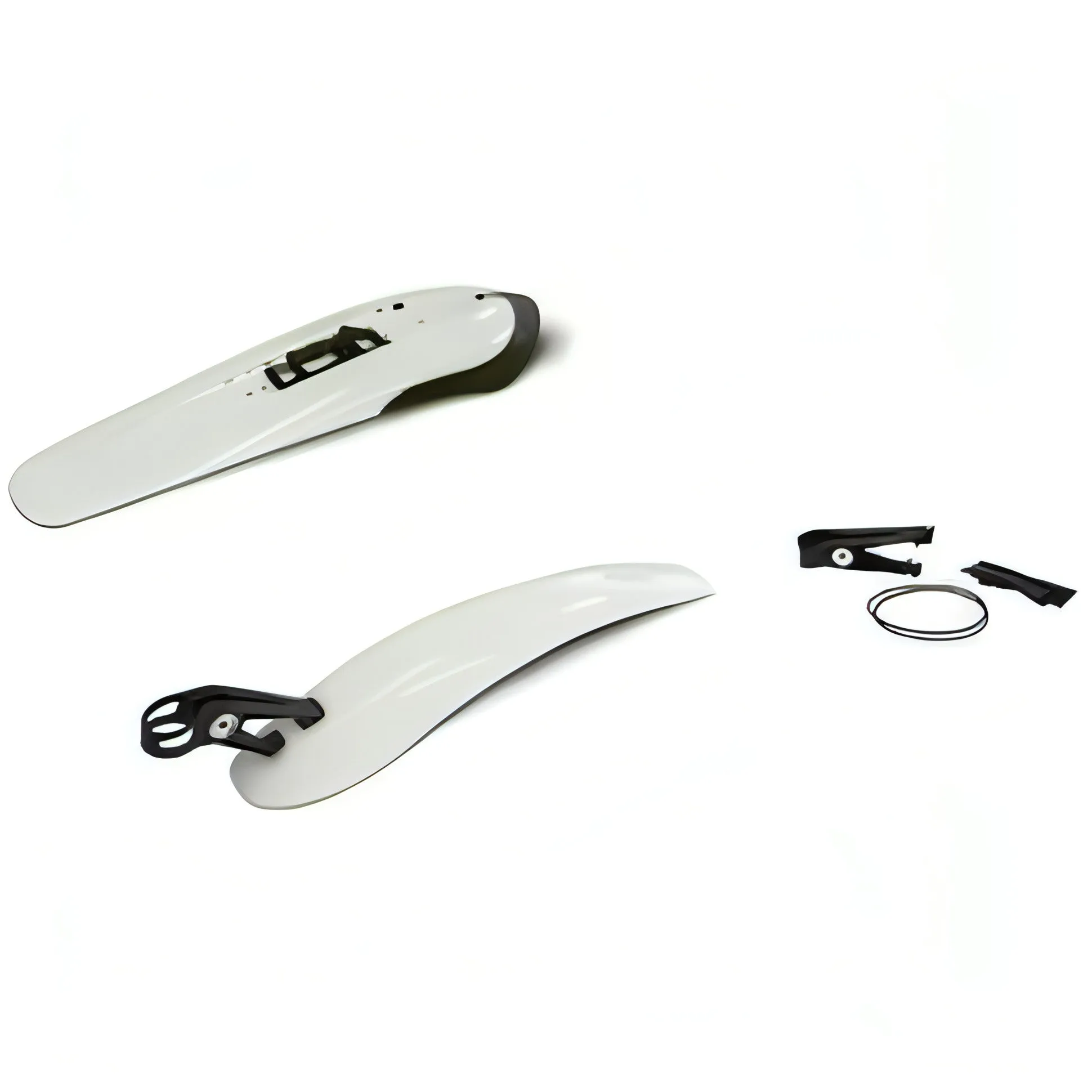 Crud Racepac Crudcatcher and Raceguard (Slimline Rear) - White
