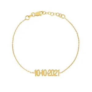 Custom Date Bracelet