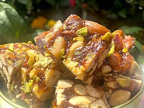 Date Nut Burfi