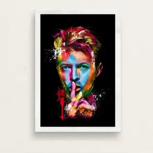 David Bowie Pop Wall Art Canvas SJA
