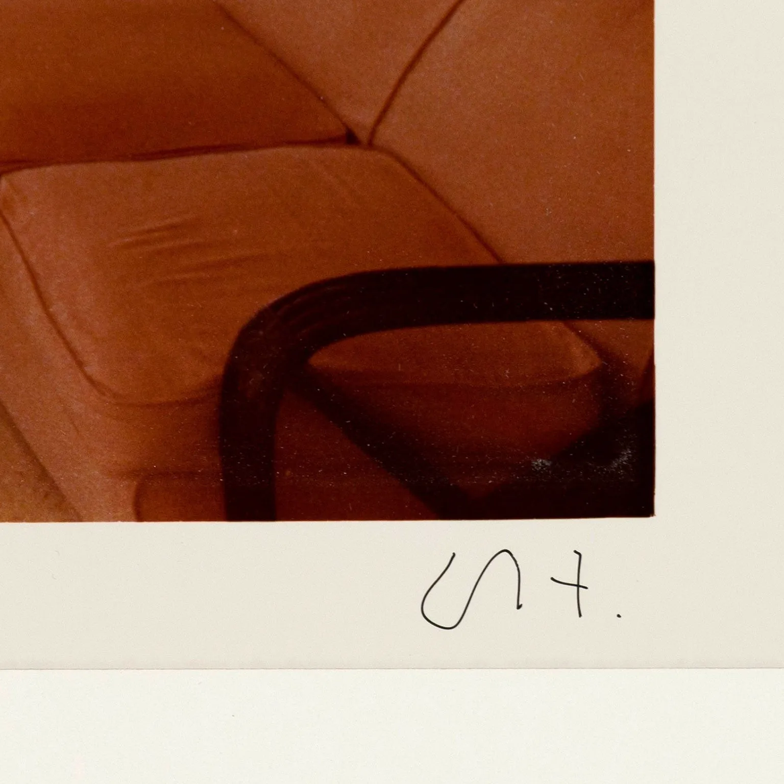DAVID HOCKNEY "MALIBU INTERIOR" PHOTO, 1974