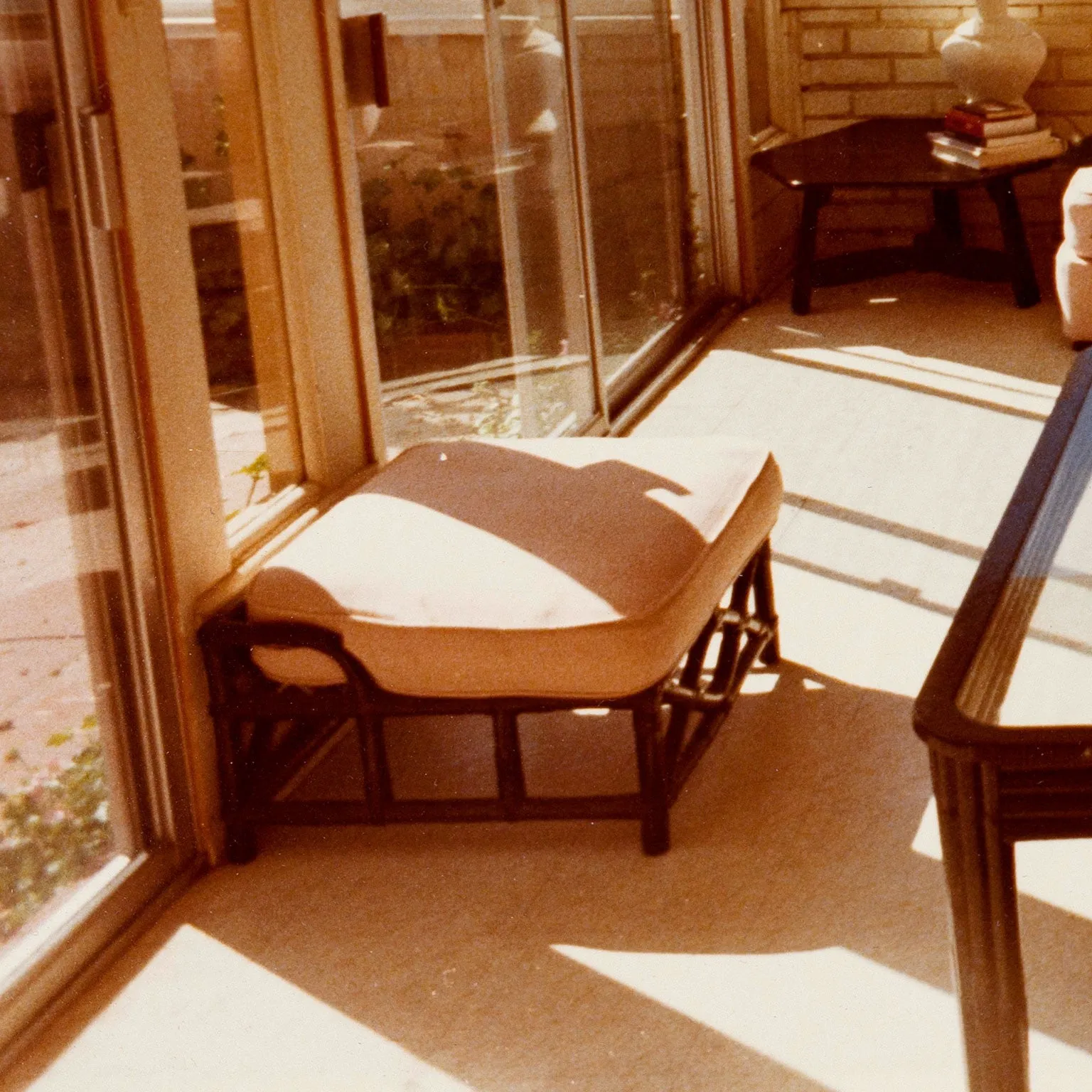 DAVID HOCKNEY "MALIBU INTERIOR" PHOTO, 1974