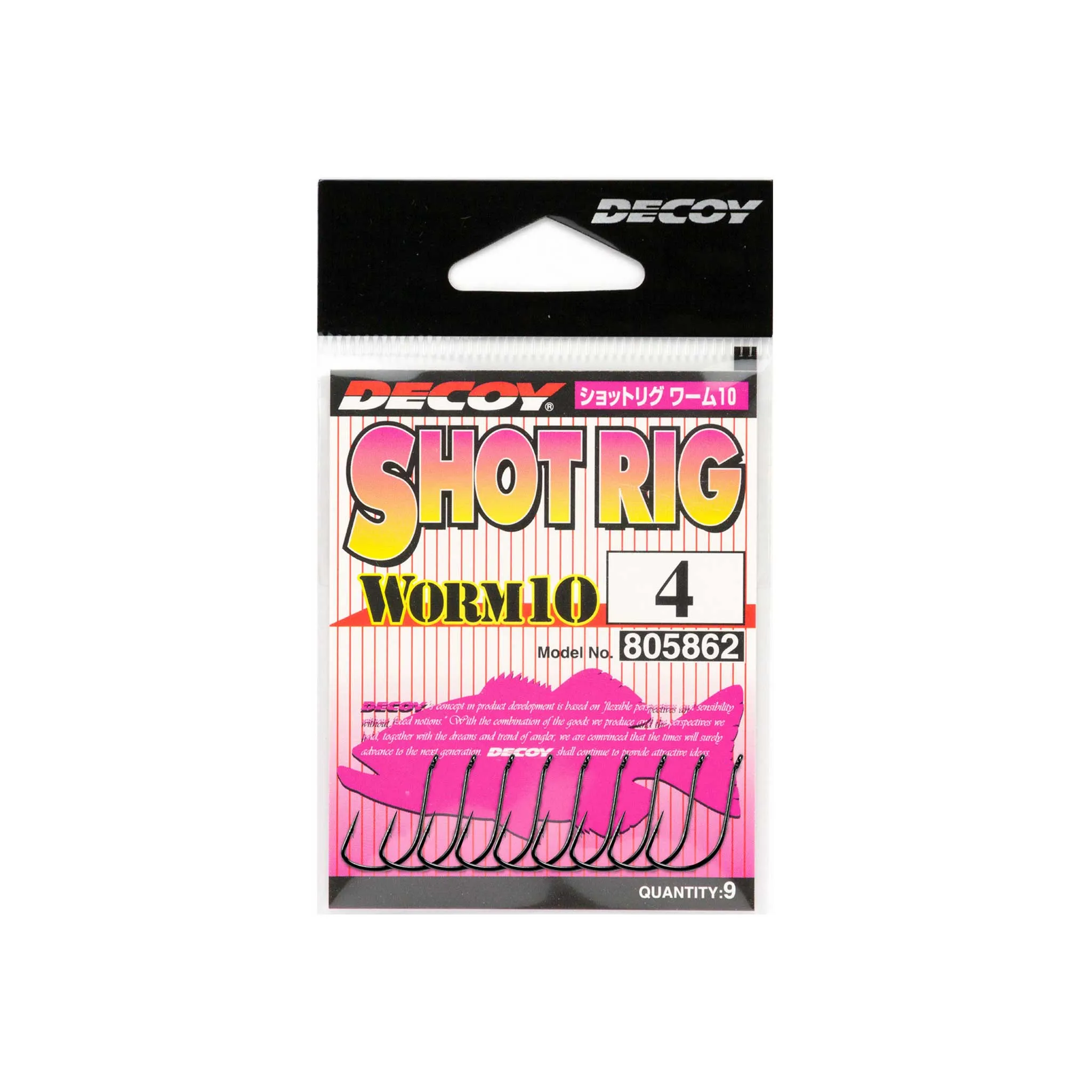 Decoy Worm10 Shot Rig 6