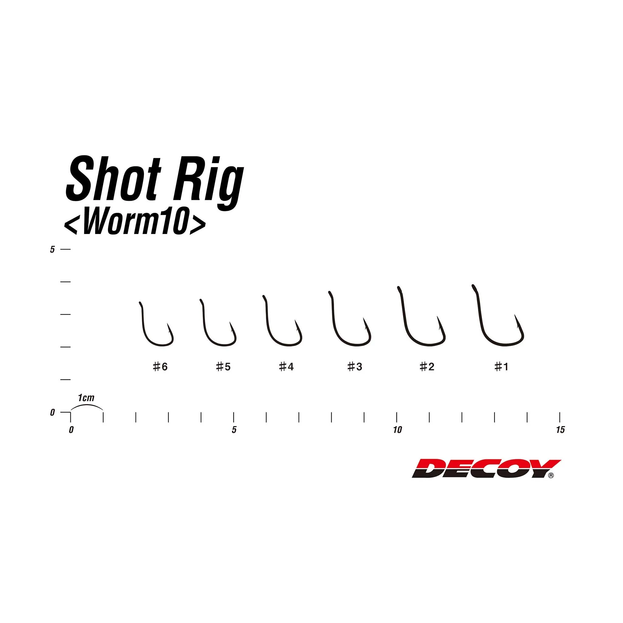 Decoy Worm10 Shot Rig 6