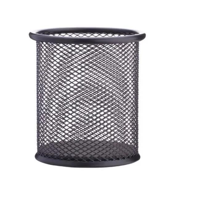 Deli Round Mesh Pen Stand Holder E9172